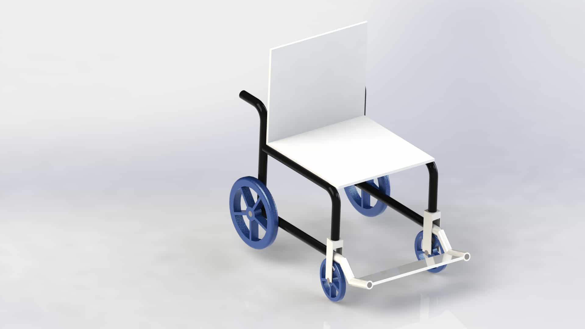 tekerlekli sandalye solidworks uygulama